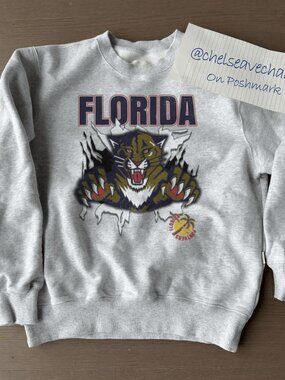 Vintage Florida Panthers Hockey Sweatshirt, Retro NHL Florida Panthers Shirt Tee